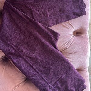 Victoria's Secret Purplish-Maroon Leggings